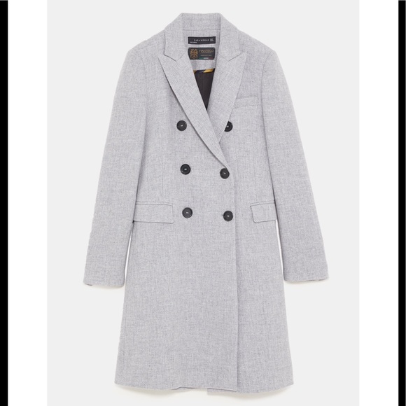 Zara Wool Coat - Picture 12 of 17